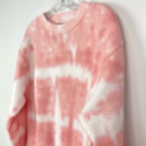 NWT * LA DETRESSE Empress Rose Acid Wash Sweatshirt - Picture 7 of 10